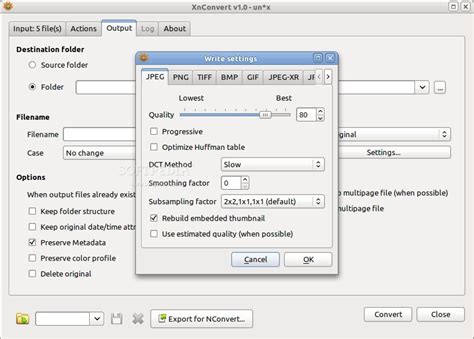 XnConvert 1.102.0 Free Edition